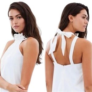 C/MEO Collective‎ High Neck Halter, Tie Neck, size XS